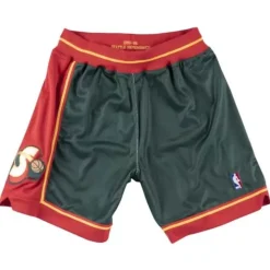 1995-96 Authentic Shorts Seattle Supersonics