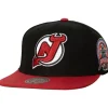 2 Tone Side Patch Snapback New Jersey Devils