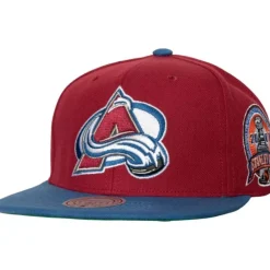 2 Tone Side Patch Snapback Colorado Avalanche