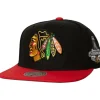 2 Tone Side Patch Snapback Chicago Blackhawks