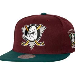 2 Tone Side Patch Snapback Anaheim Ducks