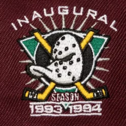 2 Tone Side Patch Snapback Anaheim Ducks