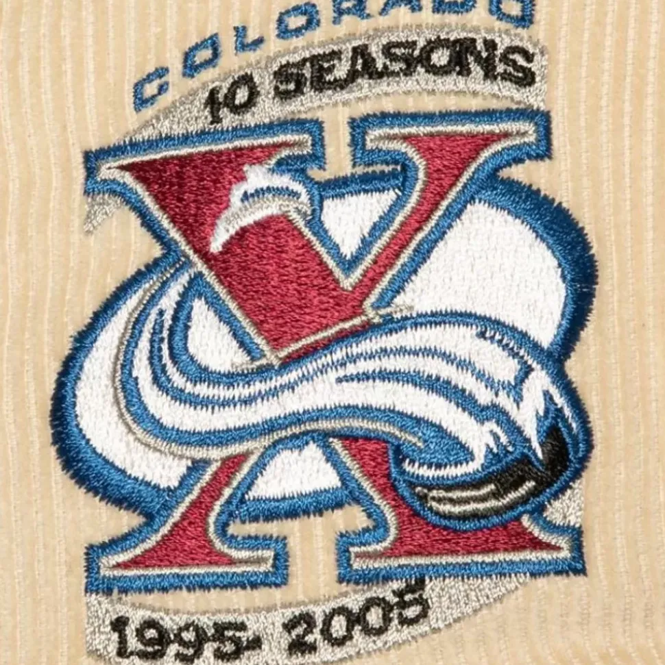 2 Tone Team Cord Fitted Colorado Avalanche