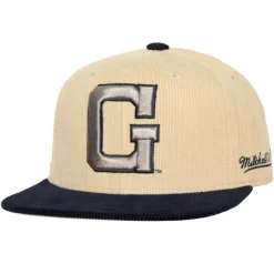 2 Tone Team Cord Fitted Georgetown University