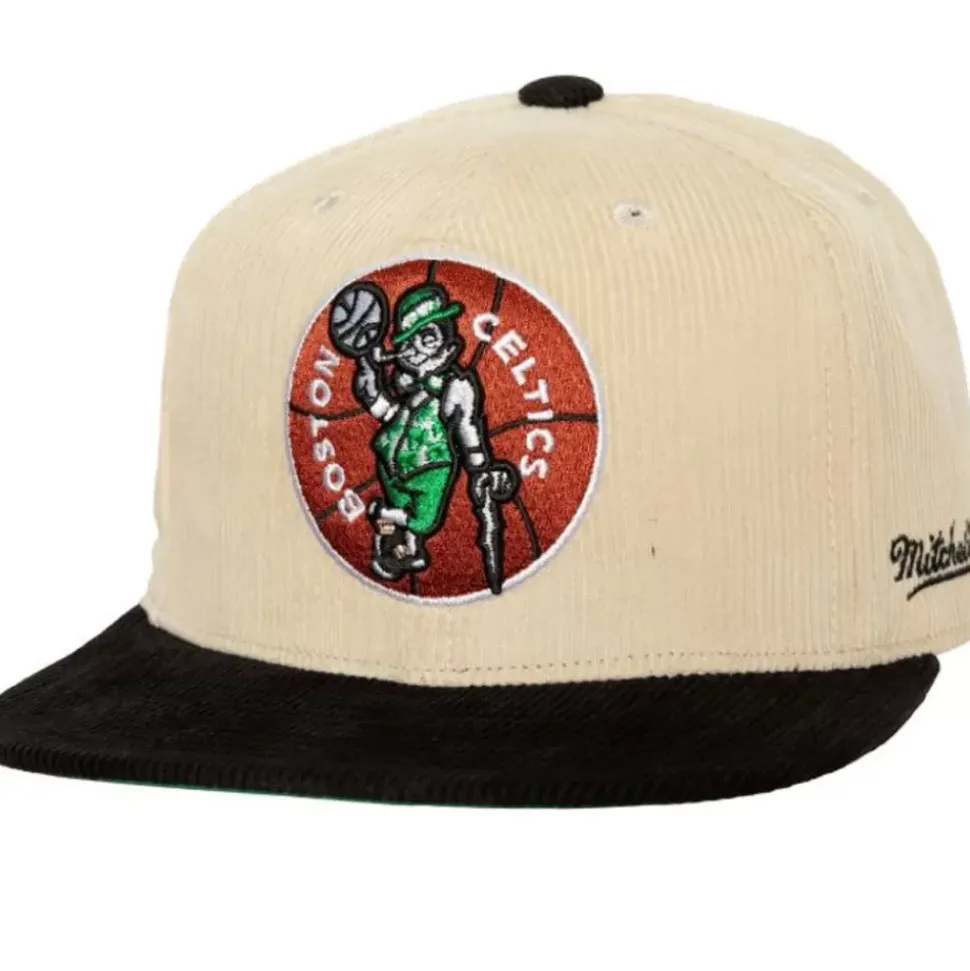 2 Tone Team Cord Fitted Hwc Boston Celtics