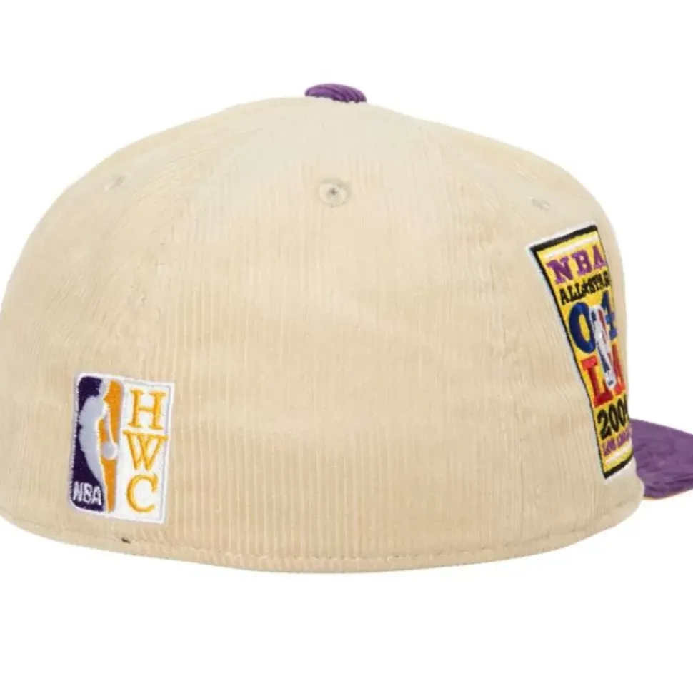2 Tone Team Cord Fitted Hwc Los Angeles Lakers