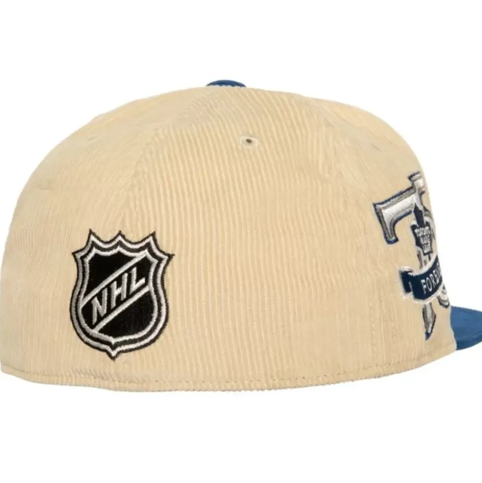 2 Tone Team Cord Fitted Toronto Maple Leafs