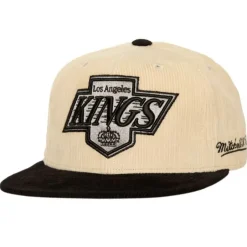 2 Tone Team Cord Fitted Vntg Los Angeles Kings