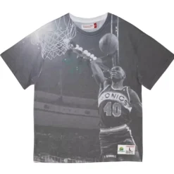 Above The Rim Sublimated Ss Tee Seattle Supersonics Shawn Kemp