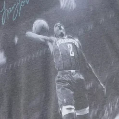 Above The Rim Sublimated Ss Tee Charlotte Hornets Larry Johnson