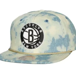 Acid Wash Snapback Brooklyn Nets