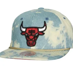 Acid Wash Snapback Chicago Bulls