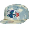 Acid Wash Snapback Hwc Charlotte Hornets