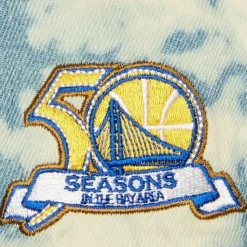 Acid Wash Snapback Hwc Golden State Warriors