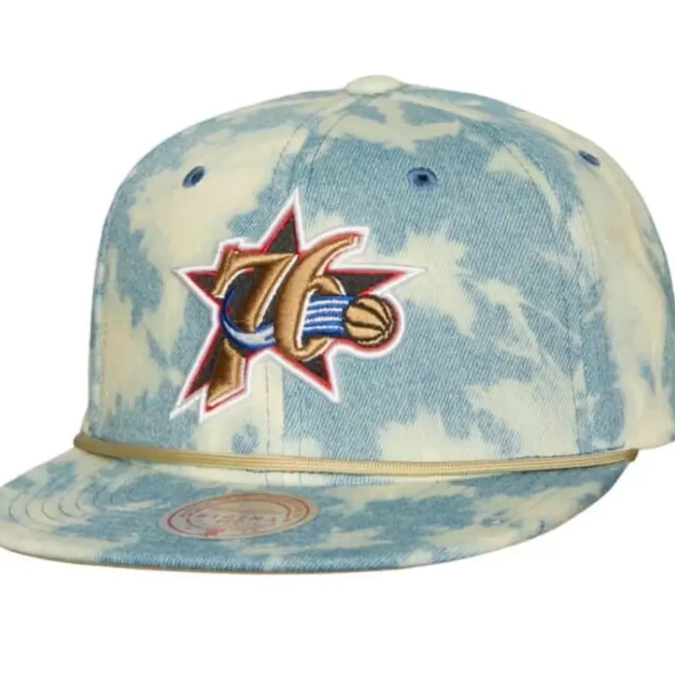 Acid Wash Snapback Hwc Philadelphia 76Ers