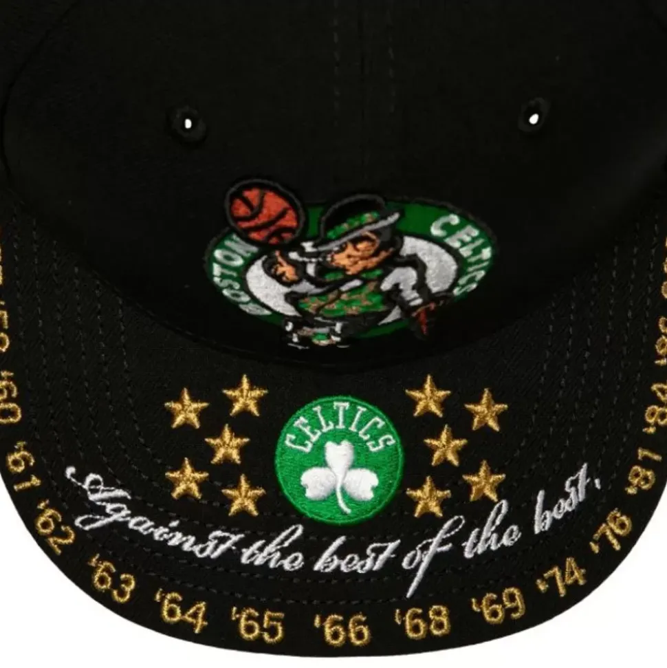 Against The Best Pro Snapback Boston Celtics