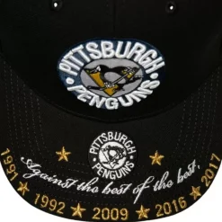 Against The Best Pro Snapback Vntg Pittsburgh Penguins