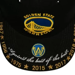 Against The Best Pro Snapback Golden State Warriors