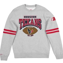 All Over Print Fleece Crew Houston Texans
