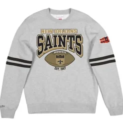 All Over Print Fleece Crew New Orleans Saints