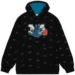 Aop Fleece Hoodie Charlotte Hornets