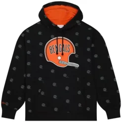 Aop Fleece Hoodie Cincinnati Bengals