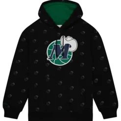 Aop Fleece Hoodie Dallas Mavericks