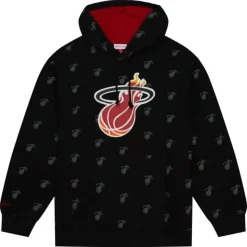 Aop Fleece Hoodie Miami Heat