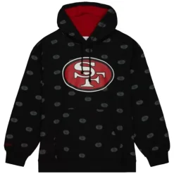 Aop Fleece Hoodie San Francisco 49Ers