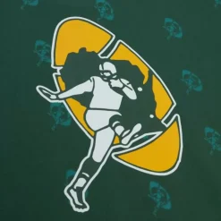Aop S/S Top Green Bay Packers