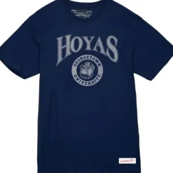 Arched Logo Lockup Slub Tee Georgetown University