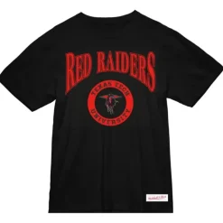 Arched Logo Lockup Slub Tee Texas Tech University