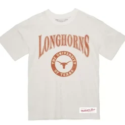 Arched Logo Lockup Slub Tee University Of Texas At Austin