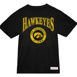 Arched Logo Lockup Slub Tee University Of Iowa
