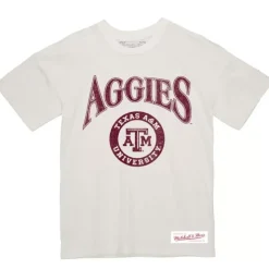Arched Logo Lockup Slub Tee Texas A&M University