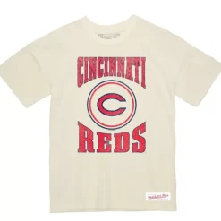 Arched Logo Slub Tee Cincinnati Reds