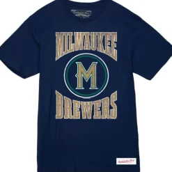 Arched Logo Slub Tee Milwaukee Brewers