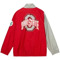 Arched Retro Lined Windbreaker Ohio State