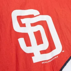 Arched Retro Lined Windbreaker San Diego Padres