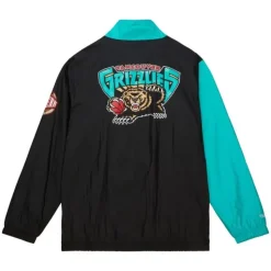 Arched Retro Lined Windbreaker Vancouver Grizzlies