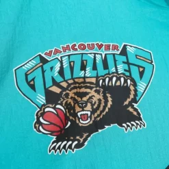 Arched Retro Lined Windbreaker Vancouver Grizzlies