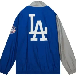 Arched Retro Lined Windbreaker Los Angeles Dodgers
