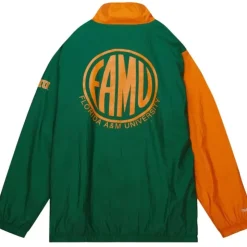 Arched Retro Lined Windbreaker Florida A&M University