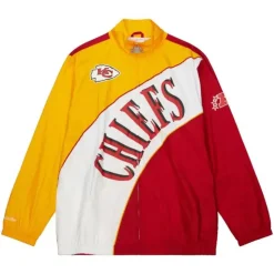 Arched Retro Lined Windbreaker Kansas City Chiefs