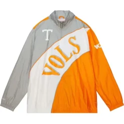 Arched Retro Lined Windbreaker University Of Tennessee