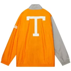 Arched Retro Lined Windbreaker University Of Tennessee