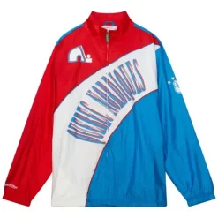 Arched Retro Lined Windbreaker Quebec Nordiques