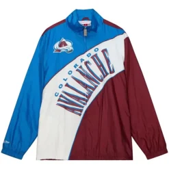 Arched Retro Lined Windbreaker Colorado Avalanche