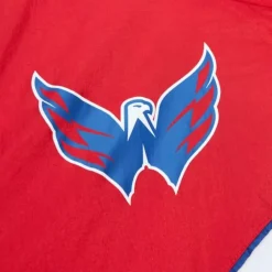 Arched Retro Lined Windbreaker Washington Capitals