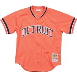Authentic Alan Trammell Detroit Tigers 1993 Button Front Jersey